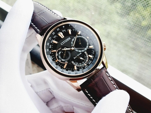 Đồng Hồ Nam Dây Da Citizen BU2023-12E Eco-Drive | Năng Lượng Ánh Sáng