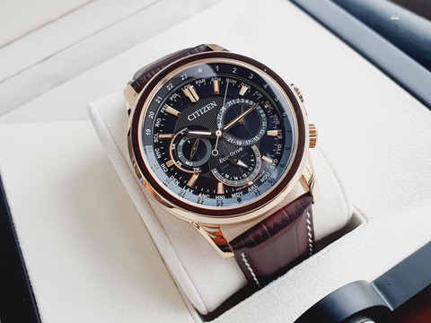 Đồng Hồ Nam Dây Da Citizen BU2023-12E Eco-Drive | Năng Lượng Ánh Sáng