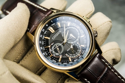 Đồng Hồ Nam Dây Da Citizen BU2023-12E Eco-Drive | Năng Lượng Ánh Sáng