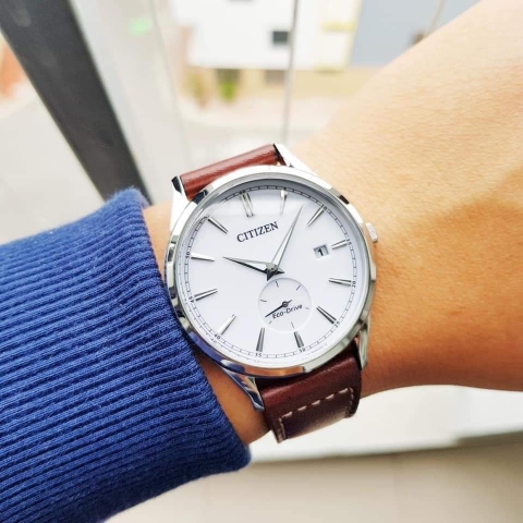 Đồng Hồ Nam Dây Da Citizen BV1119-14A Eco-Drive | Năng Lượng Ánh Sáng