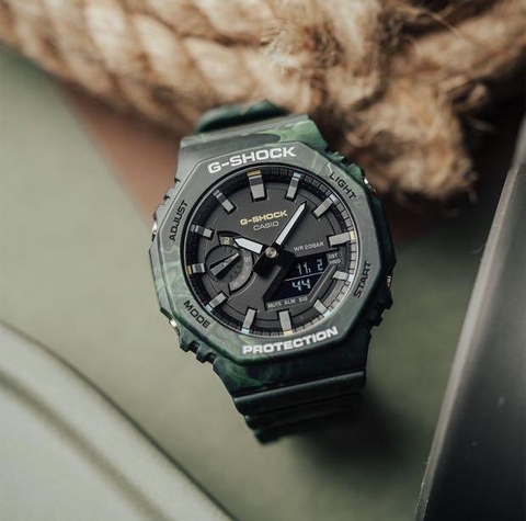 G-SHOCK GA-2100FR-3ADR CARBON CORE | GA-2100FR-3A