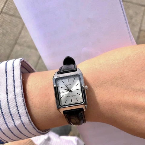 Casio Nữ LTP-V007L-7E1UDF Dây Da | LTP-V007L-7E1