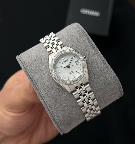 Đồng Hồ Nữ Dây Thép Citizen Quartz EU6060-55D