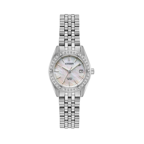Đồng Hồ Nữ Dây Thép Citizen Quartz EU6060-55D