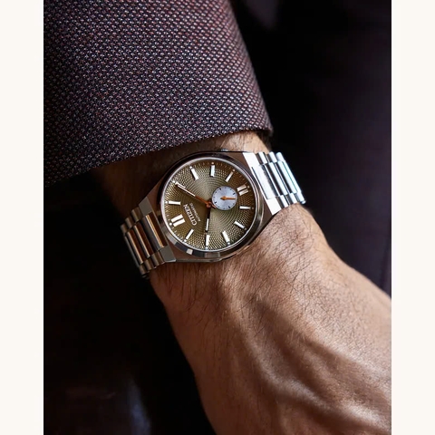 Đồng Hồ Nam Dây Thép Citizen Automatic Tsuyosa Small Second NK5010-51X - Size 40mm