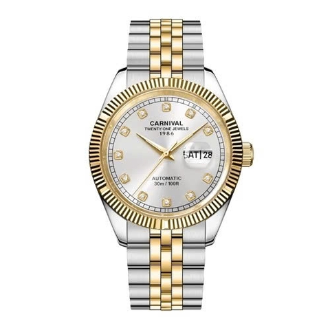 Đồng Hồ Nam Dây Thép Carnival 8131G-CV-T Automatic - Kính Sapphire - Size 41mm