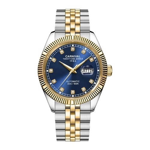 Đồng Hồ Nam Dây Thép Carnival 8131G-CV-X Automatic - Kính Sapphire - Size 41mm