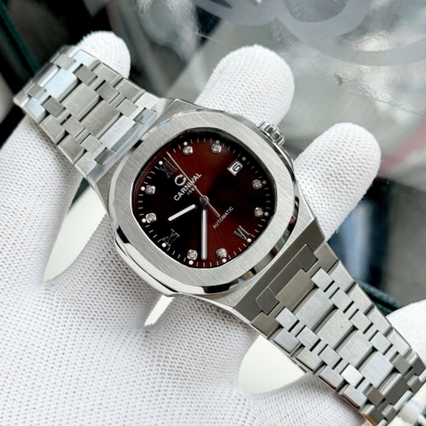 Đồng Hồ Nam Dây Thép Carnival 8160G-VT Automatic - Kính Sapphire - Size 41mm