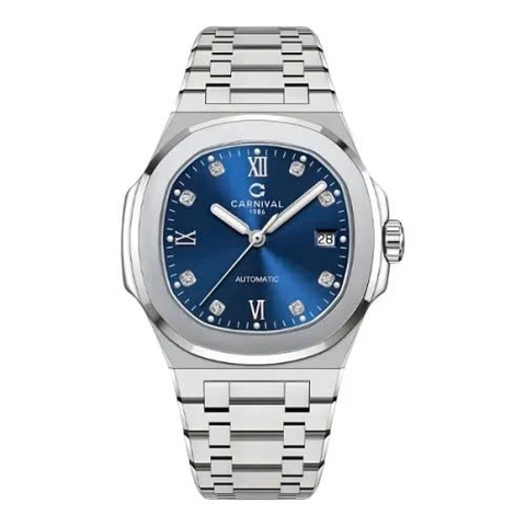 Đồng Hồ Nam Dây Thép Carnival 8160G-VT Automatic - Kính Sapphire - Size 41mm