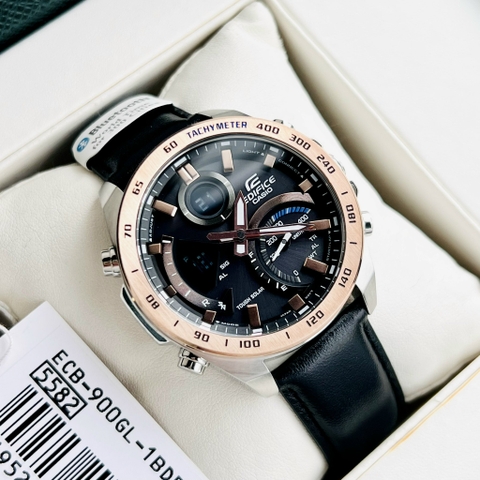 EDIFICE ECB-900GL-1B BLUETOOTH | NĂNG LƯỢNG MẶT TRỜI | ECB-900GL-1BDR