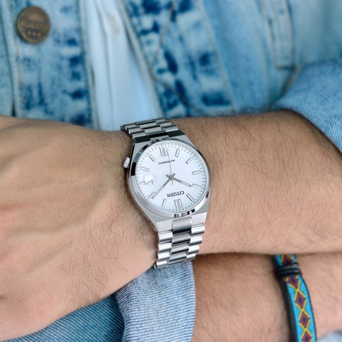 Đồng Hồ Nam Dây Thép Citizen Automatic Tsuyosa NJ0150-81A - Size 40mm