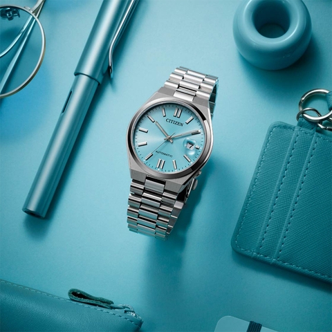 Đồng Hồ Nam Dây Thép Citizen Automatic Tsuyosa NJ0151-88M - Size 40mm