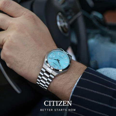 Đồng Hồ Nam Dây Thép Citizen Automatic Tsuyosa NJ0151-88M - Size 40mm
