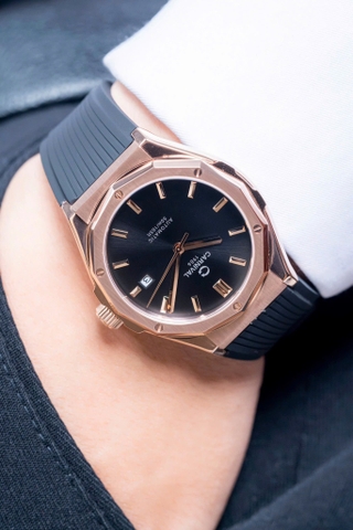 Đồng Hồ Nam Dây Cao Su Carnival 8168G-VH-DCS-D Automatic - Kính Sapphire - Size 42mm