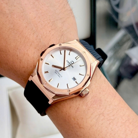 Đồng Hồ Nam Dây Cao Su Carnival 8168G-VH-DCS-T Automatic - Kính Sapphire - Size 42mm