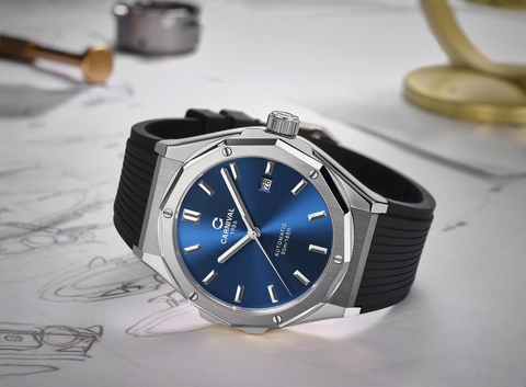 Đồng Hồ Nam Dây Cao Su Carnival 8168G-VT-DCS-X Automatic - Kính Sapphire - Size 42mm