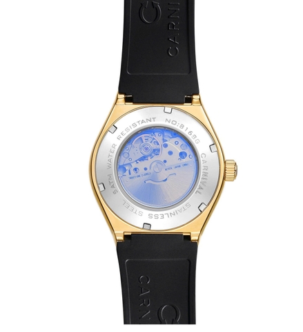 Đồng Hồ Nam Dây Cao Su Carnival 8168G-VV-DCS-T Automatic - Kính Sapphire - Size 42mm