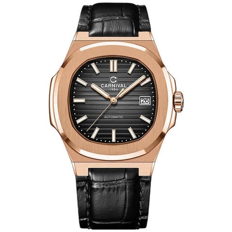 Đồng Hồ Nam Dây Da Carnival Nautilus 8108G1-VH-DD-D - Automatic - Kính Sapphire - Size 41mm