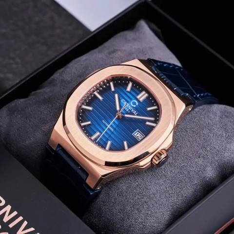 Đồng Hồ Nam Dây Da Carnival Nautilus 8108G1-VH-DD-X - Automatic - Kính Sapphire - Size 41mm