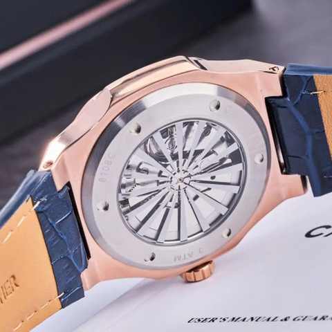 Đồng Hồ Nam Dây Da Carnival Nautilus 8108G1-VH-DD-X - Automatic - Kính Sapphire - Size 41mm