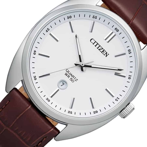 Đồng Hồ Nam Dây Da Citizen Quartz BI5090-09A- Size 42mm
