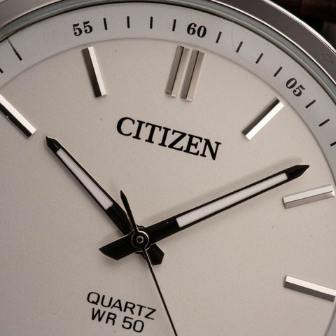 Đồng Hồ Nam Dây Da Citizen Quartz BI5090-09A- Size 42mm