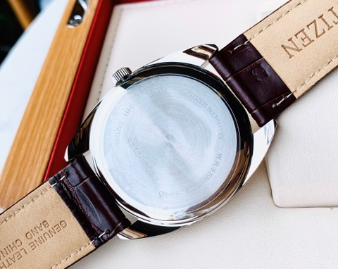 Đồng Hồ Nam Dây Da Citizen Quartz BI5090-09A- Size 42mm
