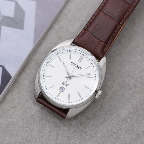 Đồng Hồ Nam Dây Da Citizen Quartz BI5090-09A- Size 42mm