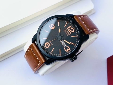 Đồng Hồ Nam Dây Da Citizen Eco-Drive BM8475-26E - Size 42mm