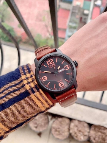 Đồng Hồ Nam Dây Da Citizen Eco-Drive BM8475-26E - Size 42mm