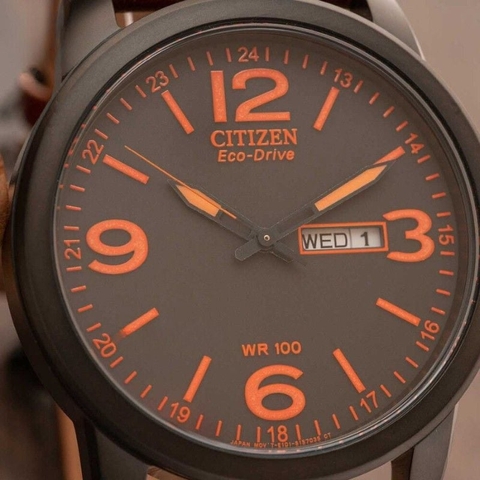 Đồng Hồ Nam Dây Da Citizen Eco-Drive BM8475-26E - Size 42mm