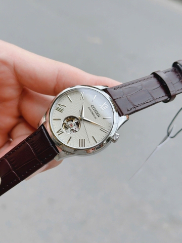 Đồng Hồ Nam Dây Da Citizen Automatic NH9130-17A - Kính Sapphire - Size 40mm