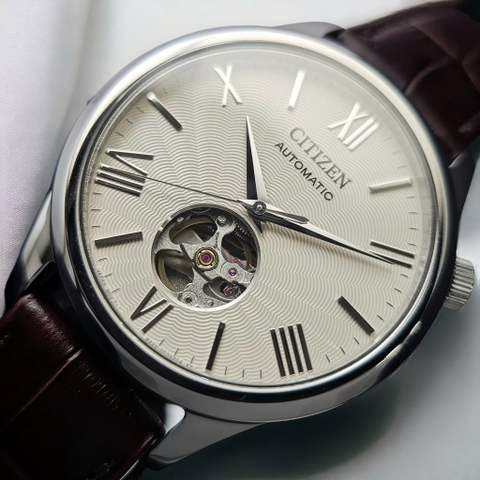 Đồng Hồ Nam Dây Da Citizen Automatic NH9130-17A - Kính Sapphire - Size 40mm