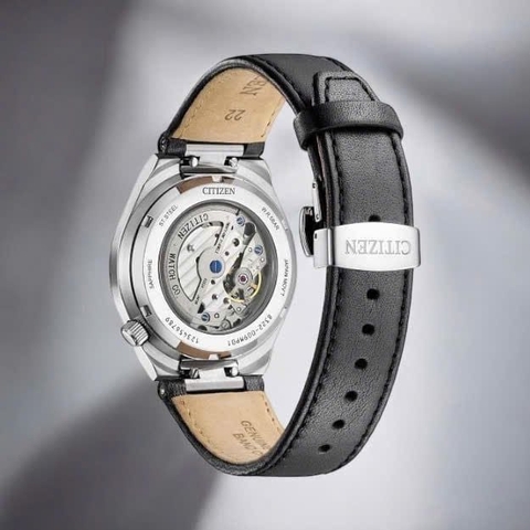 Đồng Hồ Nam Dây Da Citizen Automatic NK5010-01H Tsuyosa Small Second - Size 40mm