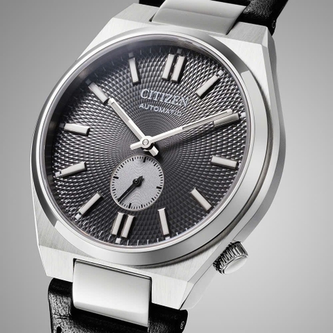 Đồng Hồ Nam Dây Da Citizen Automatic NK5010-01H Tsuyosa Small Second - Size 40mm