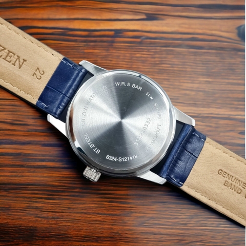 Đồng Hồ Nam Dây Da Citizen Quartz AK5000-03A Moonphase - Size 42mm