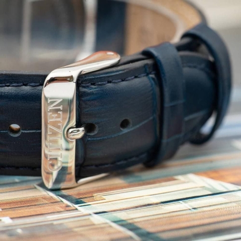 Đồng Hồ Nam Dây Da Citizen Quartz AK5000-03A Moonphase - Size 42mm