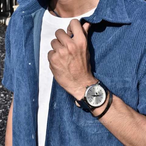 Đồng Hồ Nam Dây Da Citizen Quartz AK5000-03A Moonphase - Size 42mm