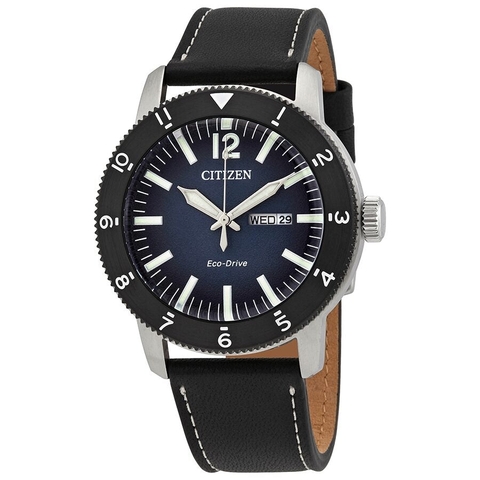 Đồng Hồ Nam Dây Da Citizen Eco-Drive AW0078-08L - Size 43mm