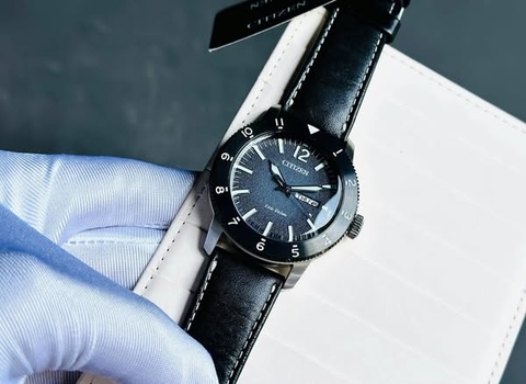Đồng Hồ Nam Dây Da Citizen Eco-Drive AW0078-08L - Size 43mm