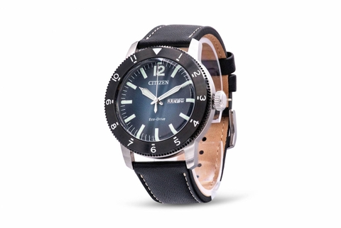 Đồng Hồ Nam Dây Da Citizen Eco-Drive AW0078-08L - Size 43mm