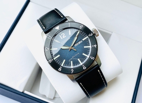 Đồng Hồ Nam Dây Da Citizen Eco-Drive AW0078-08L - Size 43mm