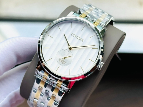 Đồng Hồ Nam Dây Thép Citizen Quartz BE9174-55A Demi Gold - Size 39mm