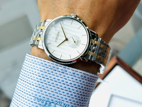 Đồng Hồ Nam Dây Thép Citizen Quartz BE9174-55A Demi Gold - Size 39mm