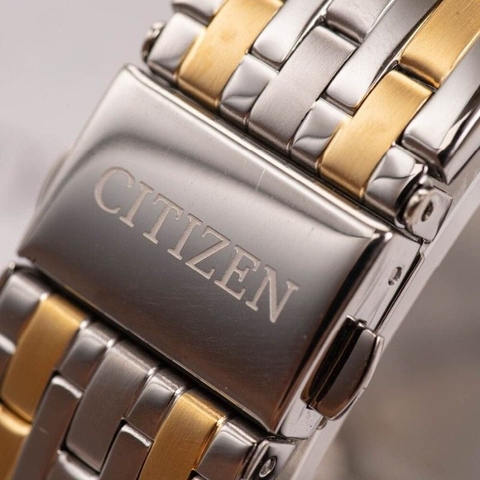 Đồng Hồ Nam Dây Thép Citizen Quartz BE9174-55E Demi Gold - Size 39mm