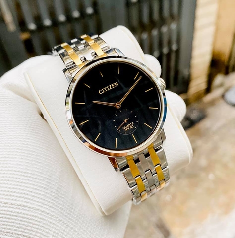 Đồng Hồ Nam Dây Thép Citizen Quartz BE9174-55E Demi Gold - Size 39mm