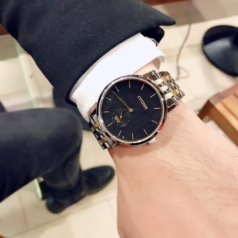 Đồng Hồ Nam Dây Thép Citizen Quartz BE9174-55E Demi Gold - Size 39mm