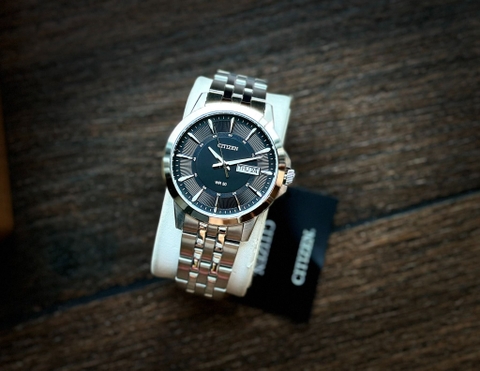 Đồng Hồ Nam Dây Thép Citizen Quartz BF2011-51E - Size 41mm
