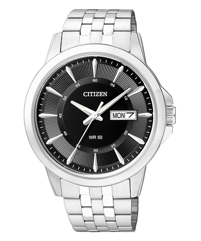 Đồng Hồ Nam Dây Thép Citizen Quartz BF2011-51E - Size 41mm
