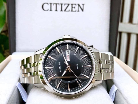 Đồng Hồ Nam Dây Thép Citizen Quartz BF2011-51E - Size 41mm